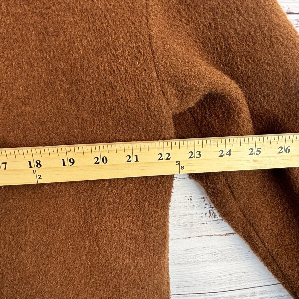 Brown Wool Designer Jacket - Picture 9 of 9